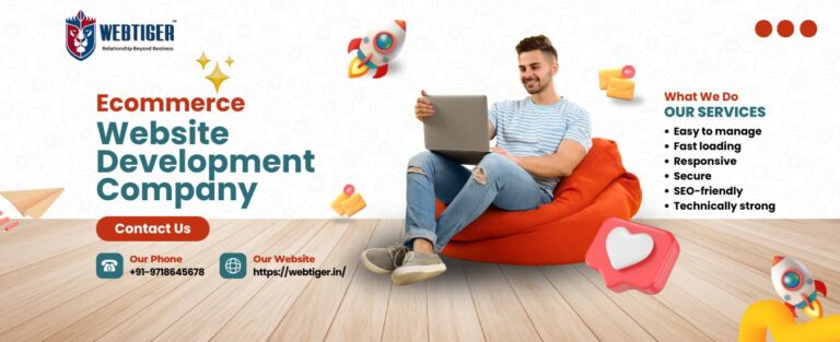 Ecommerce Website Development Company in Noida – build high-converting online stores with WebTiger Technologies
